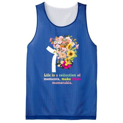 World Kidney Day Inspiring Quotes Kidney Care Flower Women Mesh Reversible Basketball Jersey Tank