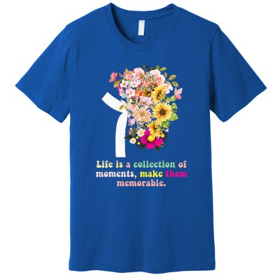 World Kidney Day Inspiring Quotes Kidney Care Flower Women Premium T-Shirt