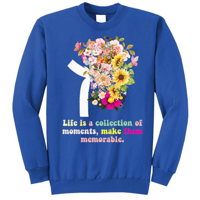 World Kidney Day Inspiring Quotes Kidney Care Flower Women Tall Sweatshirt