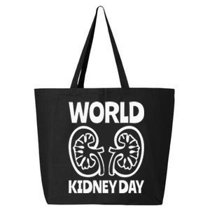 World Kidney Day Public Awareness 25L Jumbo Tote