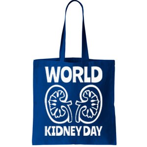 World Kidney Day Public Awareness Tote Bag