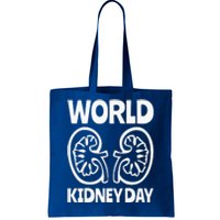 World Kidney Day Public Awareness Tote Bag