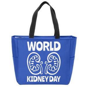 World Kidney Day Public Awareness Zip Tote Bag