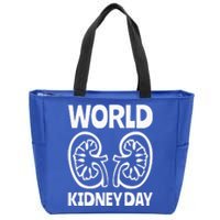 World Kidney Day Public Awareness Zip Tote Bag