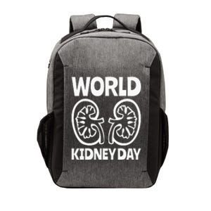 World Kidney Day Public Awareness Vector Backpack