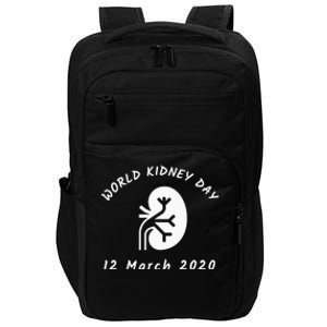 WORLD KIDNEY DAY Impact Tech Backpack