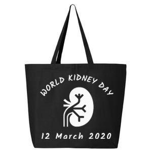 WORLD KIDNEY DAY 25L Jumbo Tote