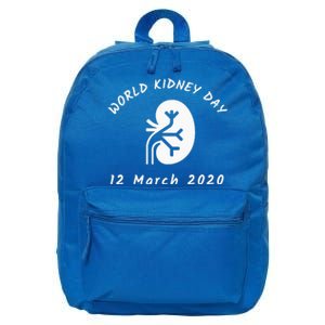 WORLD KIDNEY DAY 16 in Basic Backpack