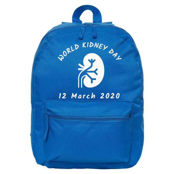 WORLD KIDNEY DAY 16 in Basic Backpack