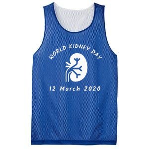 WORLD KIDNEY DAY Mesh Reversible Basketball Jersey Tank