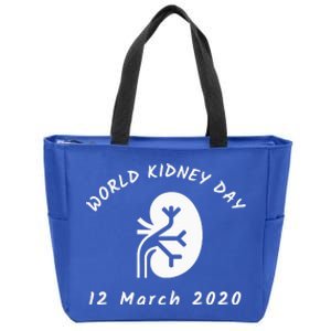 WORLD KIDNEY DAY Zip Tote Bag