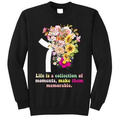 World Kidney Day inspiring quotes Kidney Care Flower Sweatshirt
