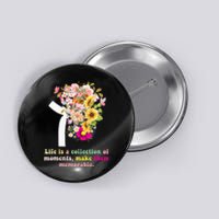 World Kidney Day inspiring quotes Kidney Care Flower Button