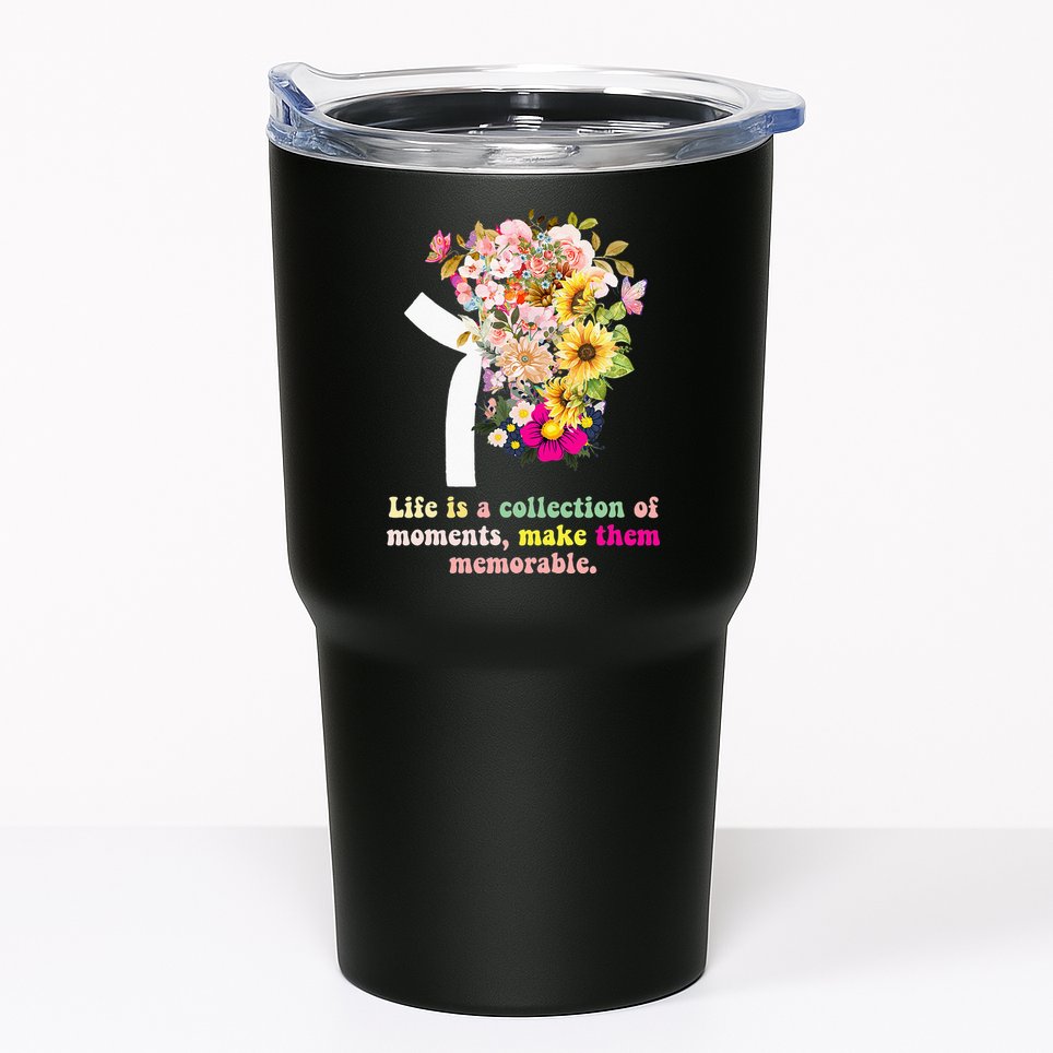 World Kidney Day inspiring quotes Kidney Care Flower Tumbler