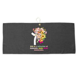 World Kidney Day inspiring quotes Kidney Care Flower Large Microfiber Waffle Golf Towel