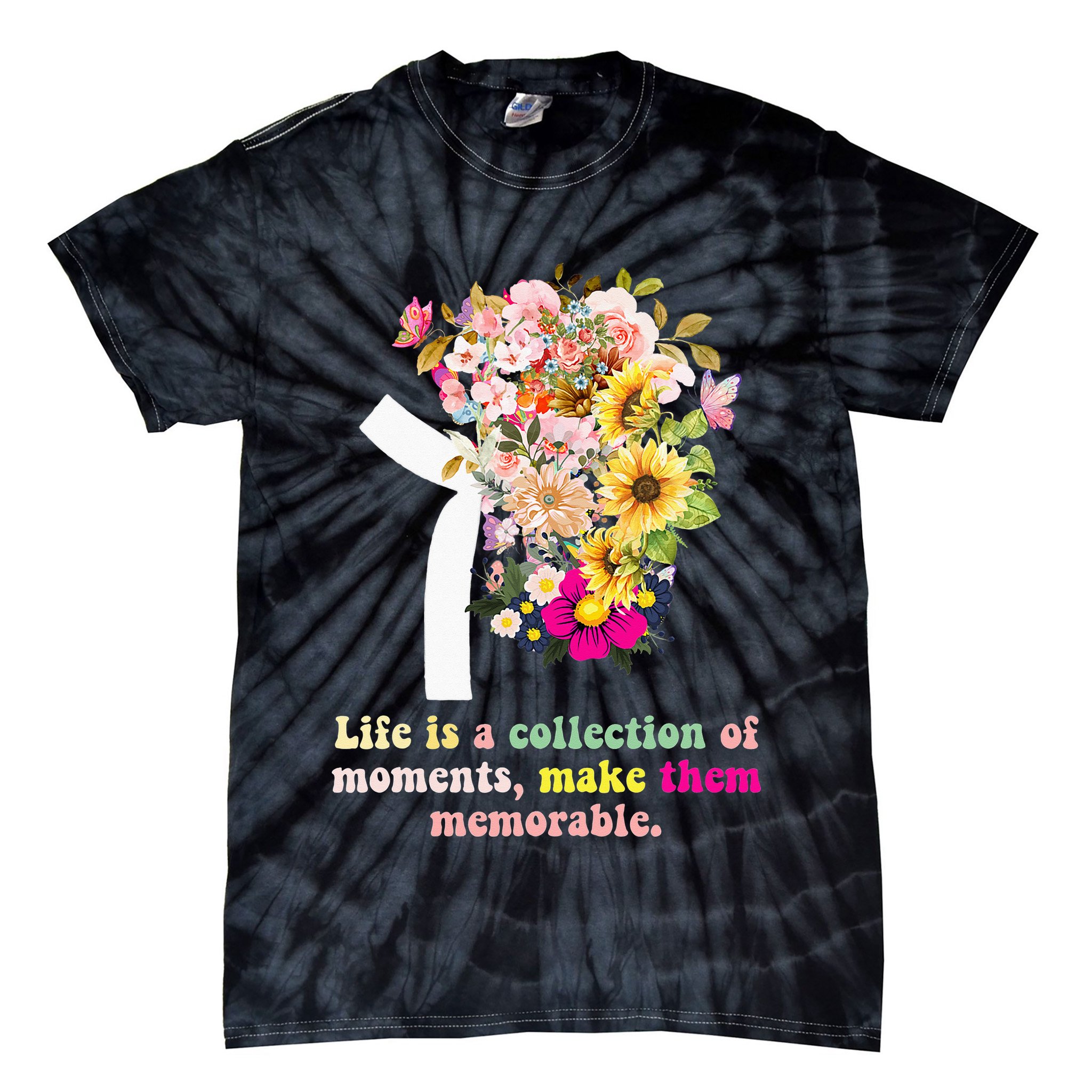 World Kidney Day inspiring quotes Kidney Care Flower Tie-Dye T-Shirt