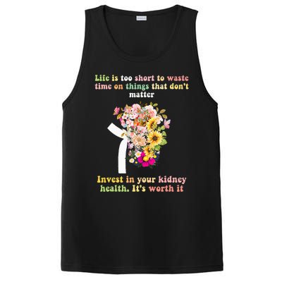 World Kidney Day inspiring quotes Kidney Care Flowers PosiCharge Competitor Tank