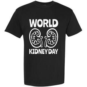 World Kidney Day Public Awareness Garment-Dyed Heavyweight T-Shirt