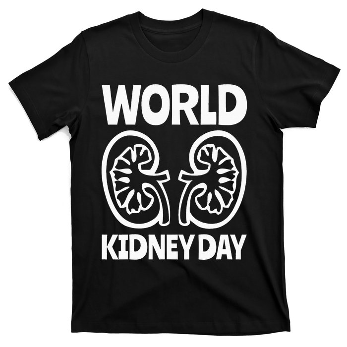 World Kidney Day Public Awareness T-Shirt