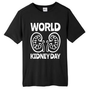 World Kidney Day Public Awareness Tall Fusion ChromaSoft Performance T-Shirt