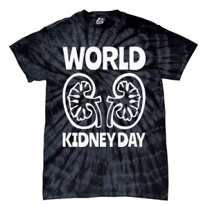 World Kidney Day Public Awareness Tie-Dye T-Shirt