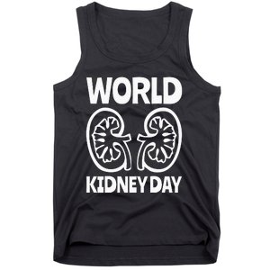 World Kidney Day Public Awareness Tank Top