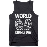 World Kidney Day Public Awareness Tank Top