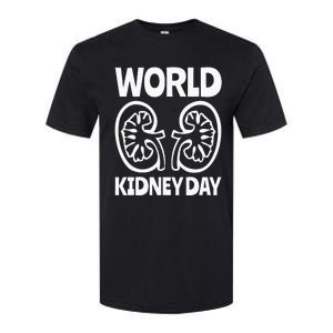 World Kidney Day Public Awareness Softstyle CVC T-Shirt