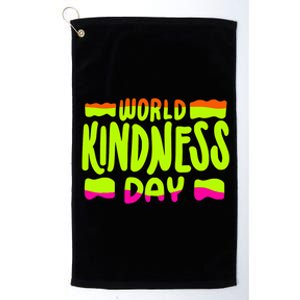 World Kindness Day 13 November 2024 Platinum Collection Golf Towel