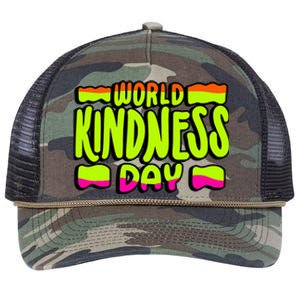 World Kindness Day 13 November 2024 Retro Rope Trucker Hat Cap