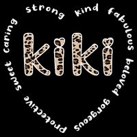 Womens Kiki Grandmother Heart Kiki Grandma Appreciation Premium T-Shirt