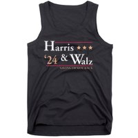 Women Kamala Harris Tim Walz Saving Democracy Election Campaign Gift Tank Top