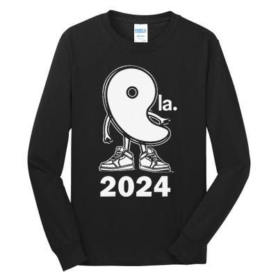 Women Kamala Harris 2024 For President Kamala Harris 2024gift Tall Long Sleeve T-Shirt