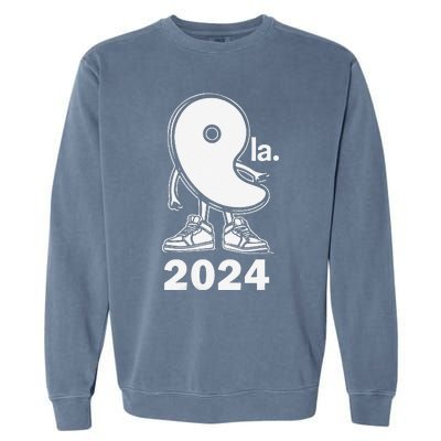 Women Kamala Harris 2024 For President Kamala Harris 2024gift Garment-Dyed Sweatshirt