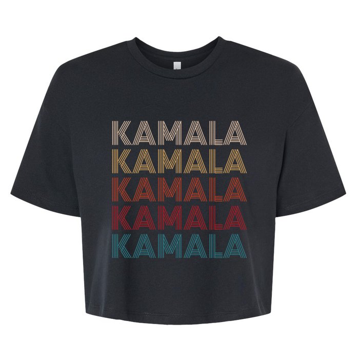 Women Kamala Harris Bella+Canvas Jersey Crop Tee