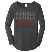 Women Kamala Harris Women's Perfect Tri Tunic Long Sleeve Shirt