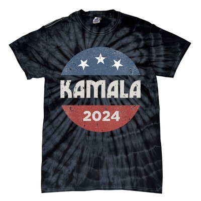 Wo Kamala Harris 2024 For President Campaign Tie-Dye T-Shirt