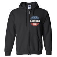 Wo Kamala Harris 2024 For President Campaign Full Zip Hoodie