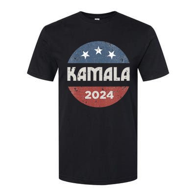 Wo Kamala Harris 2024 For President Campaign Softstyle CVC T-Shirt