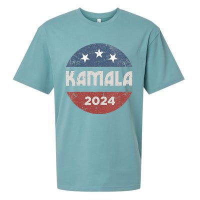 Wo Kamala Harris 2024 For President Campaign Sueded Cloud Jersey T-Shirt