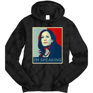 Wo Kamala Harris Im Speaking Quote Joe Biden 2024 Tie Dye Hoodie