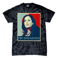 Wo Kamala Harris Im Speaking Quote Joe Biden 2024 Tie-Dye T-Shirt