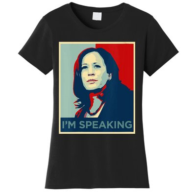 Wo Kamala Harris Im Speaking Quote Joe Biden 2024 Women's T-Shirt