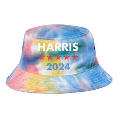 Wo Kamala Harris 2024 For President Tie Dye Newport Bucket Hat