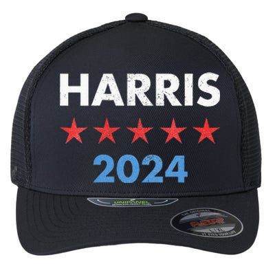 Wo Kamala Harris 2024 For President Flexfit Unipanel Trucker Cap