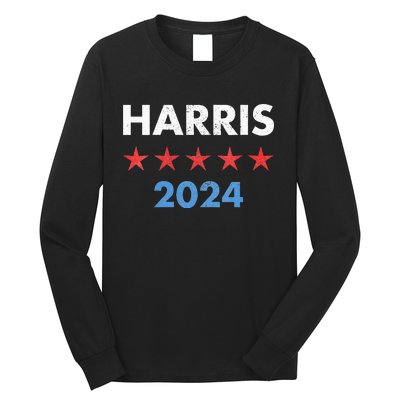 Wo Kamala Harris 2024 For President Long Sleeve Shirt