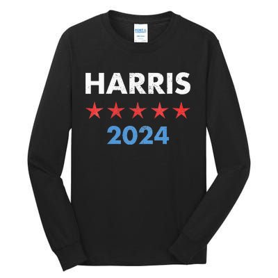 Wo Kamala Harris 2024 For President Tall Long Sleeve T-Shirt