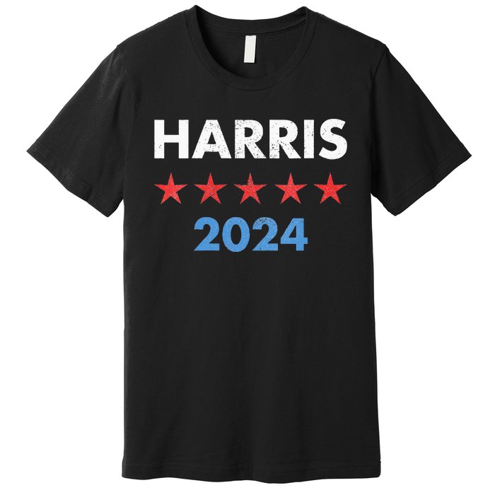 Wo Kamala Harris 2024 For President Premium T-Shirt