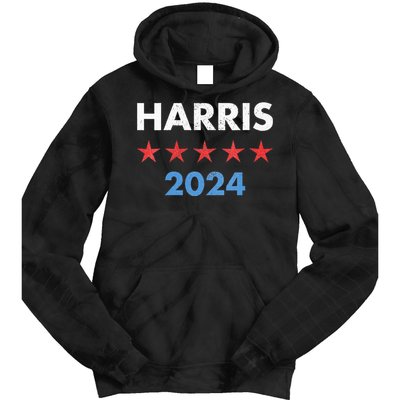 Wo Kamala Harris 2024 For President Tie Dye Hoodie