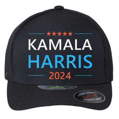 Wo Kamala Harris For President 2024 Flexfit Unipanel Trucker Cap